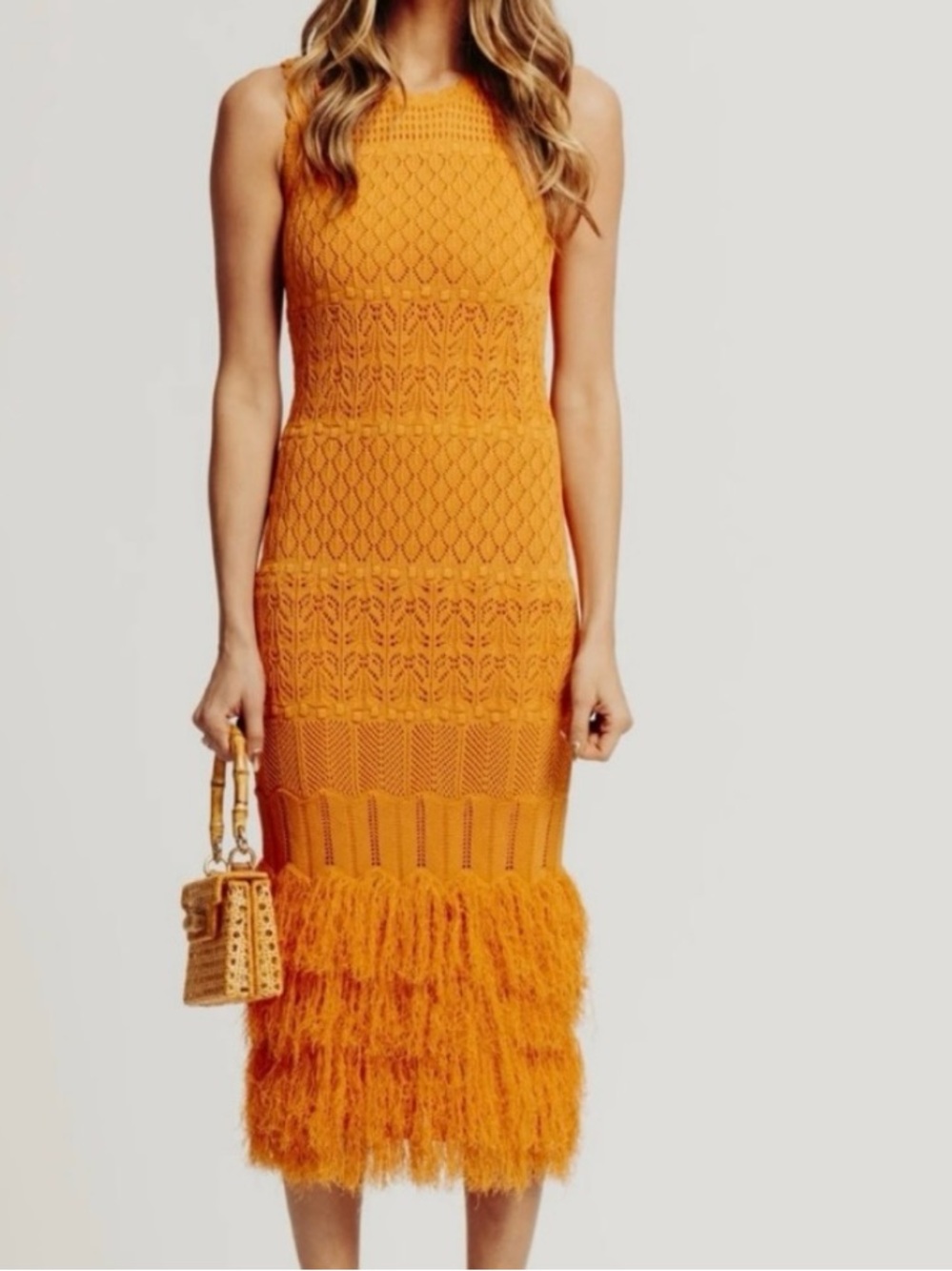 NEW TORN BY RONNY KOBO SUMMER FRINGE Crochet Dress SIZE M
🚨NO DISCOUNT - Picture 11 of 15